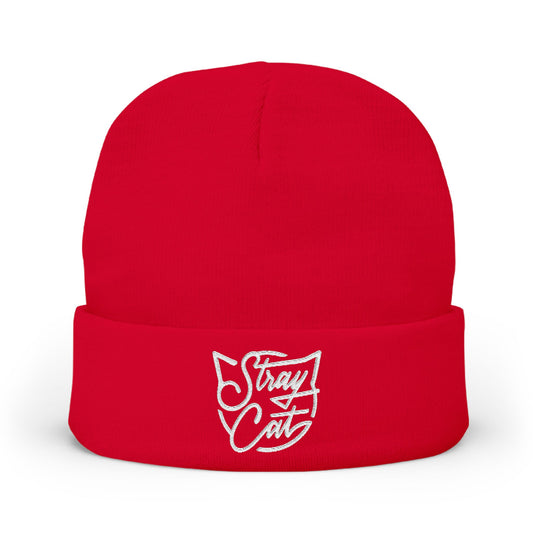 Stray Cat Logo Knit Beanie