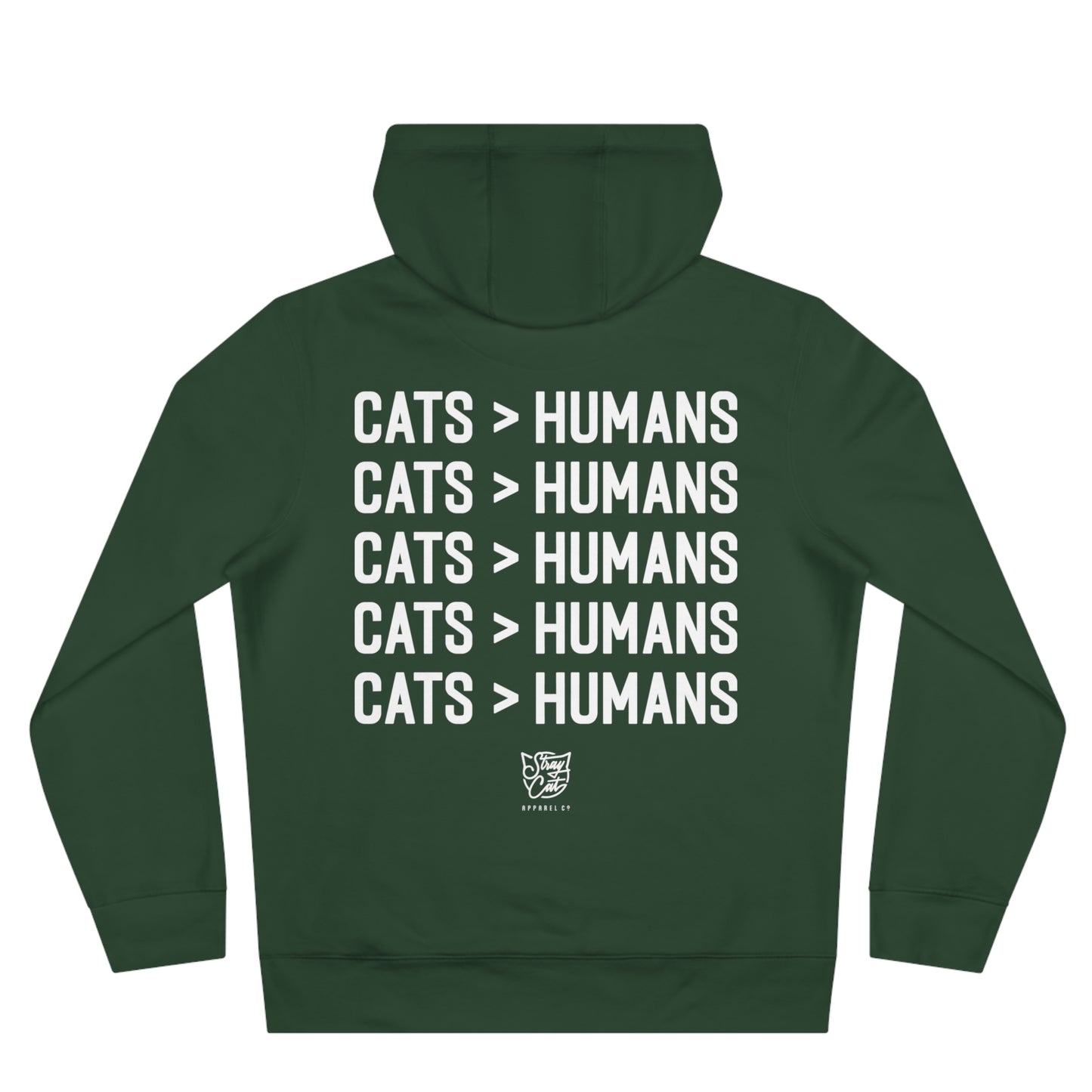 Cats > Humans Hoodie