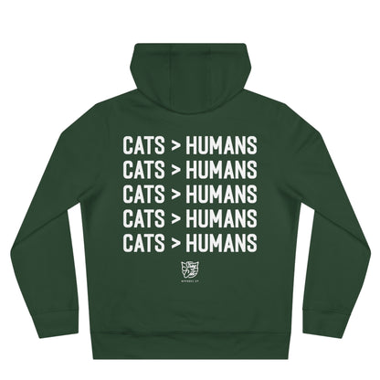 Cats > Humans Hoodie