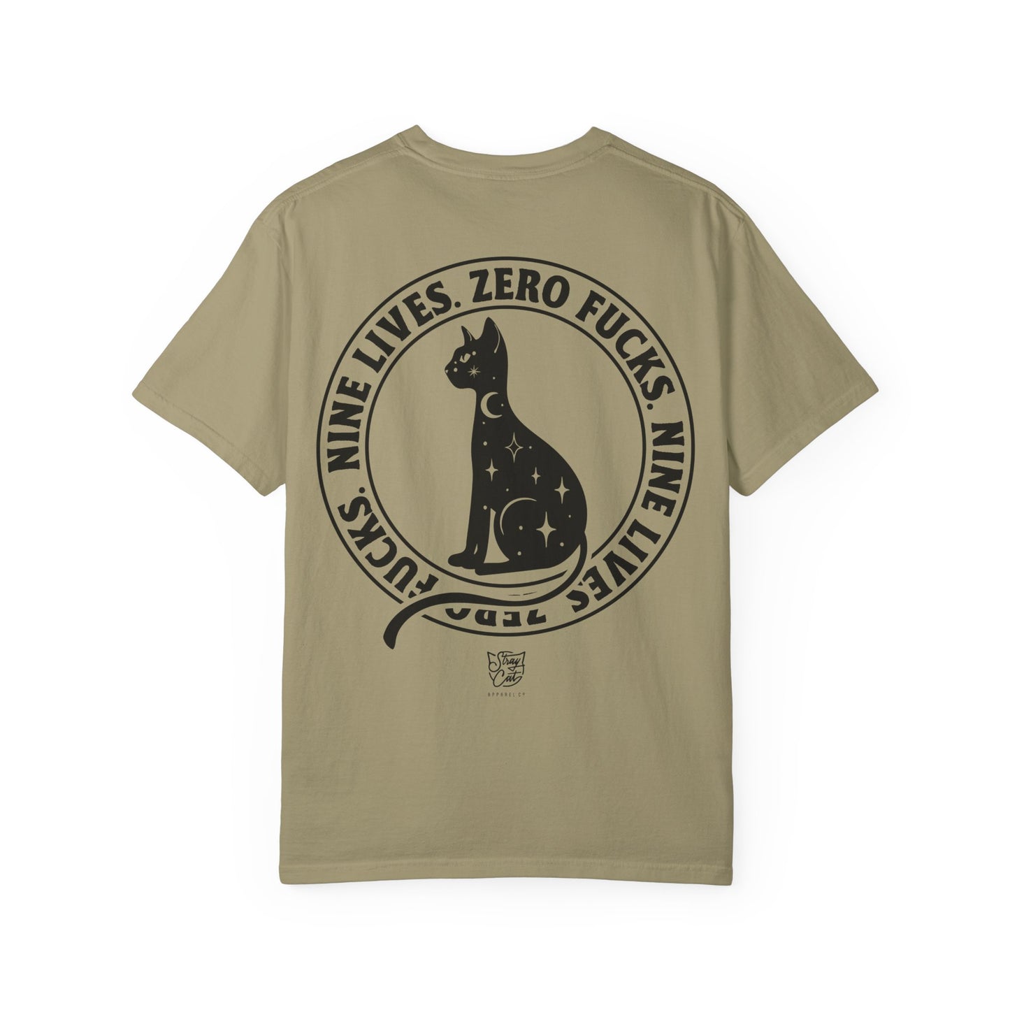 Nine Lives, Zero Fucks Tee