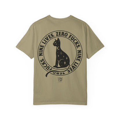 Nine Lives, Zero Fucks Tee