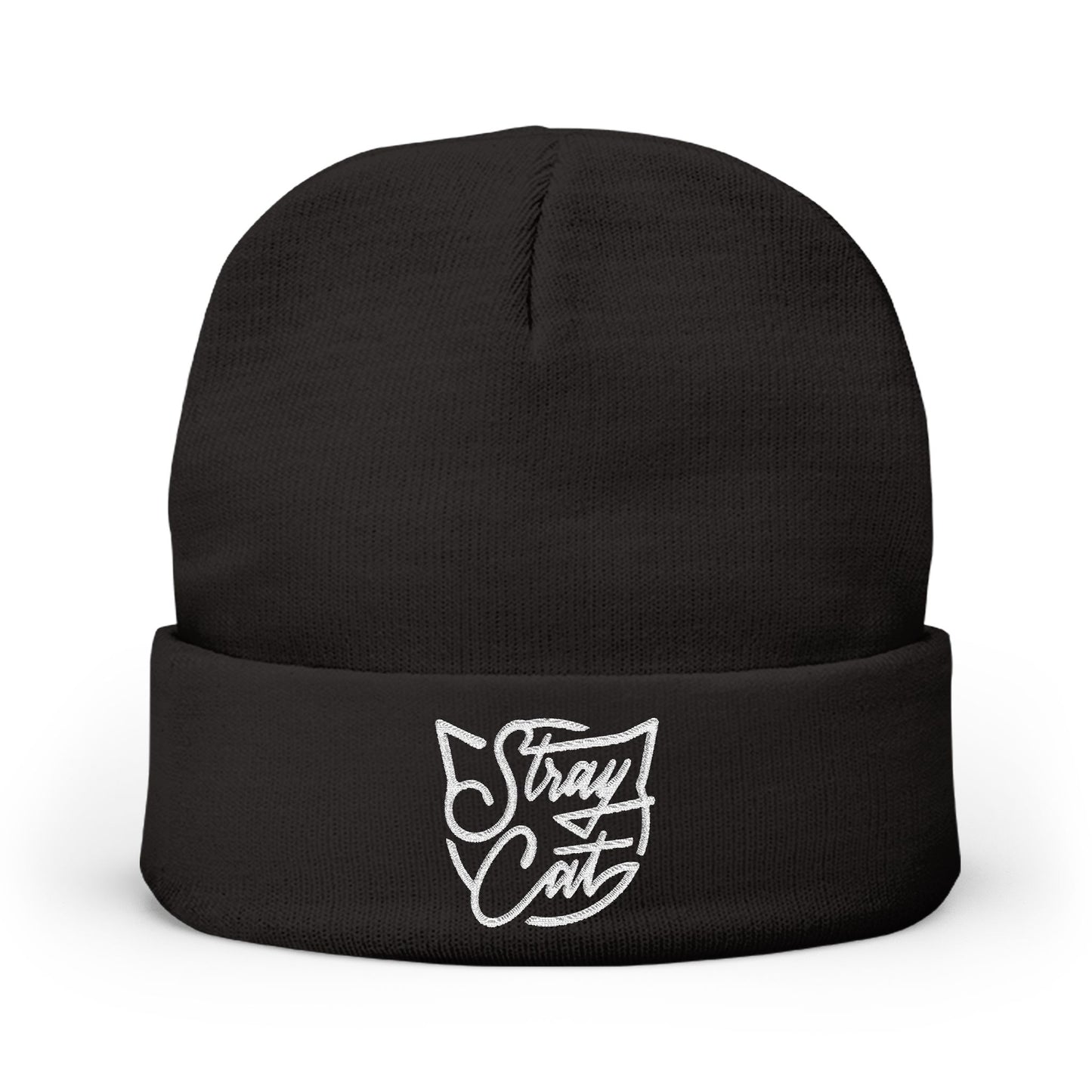 Stray Cat Logo Knit Beanie