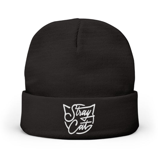 Stray Cat Logo Knit Beanie