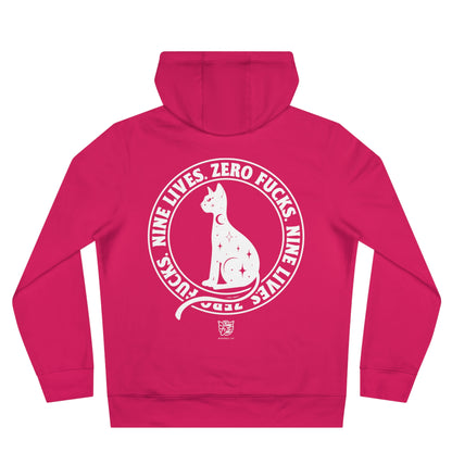 Nine Lives, Zero Fucks Hoodie