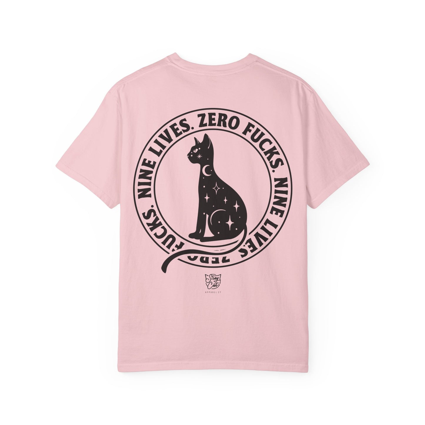 Nine Lives, Zero Fucks Tee