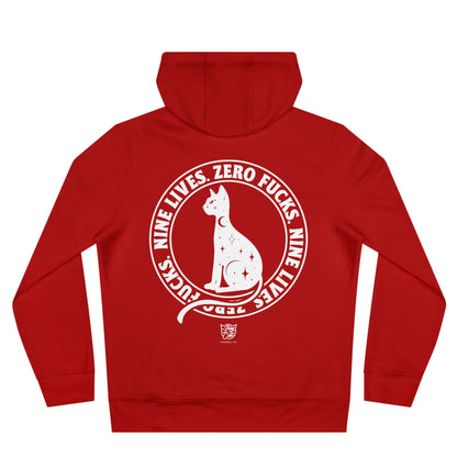 Nine Lives, Zero Fucks Hoodie