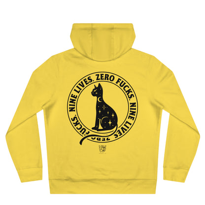 Nine Lives, Zero Fucks Hoodie