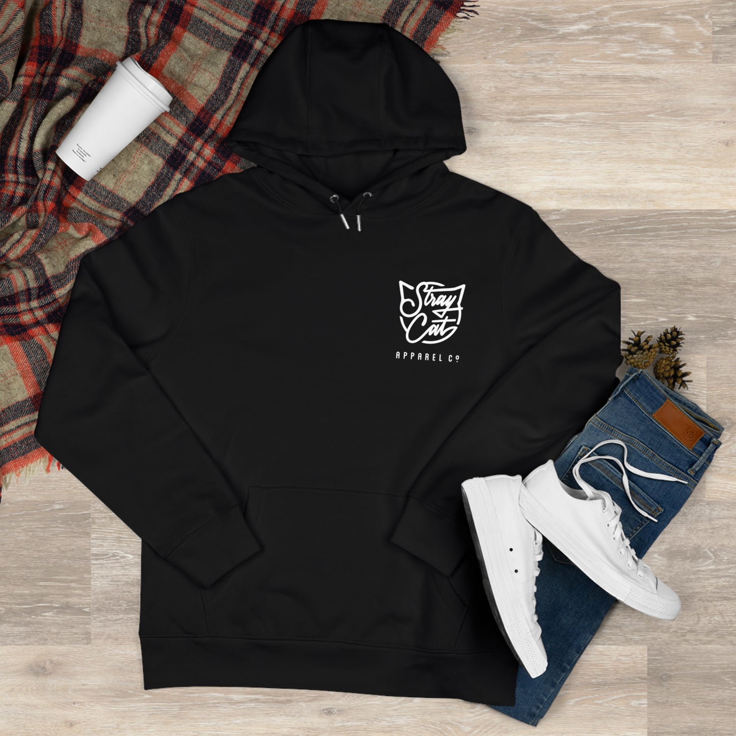 Nine Lives, Zero Fucks Hoodie