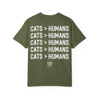 Cats > Humans Tee