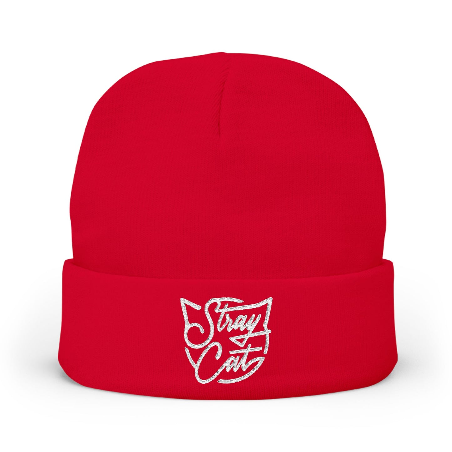 Stray Cat Logo Knit Beanie