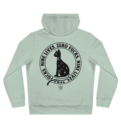 Nine Lives, Zero Fucks Hoodie
