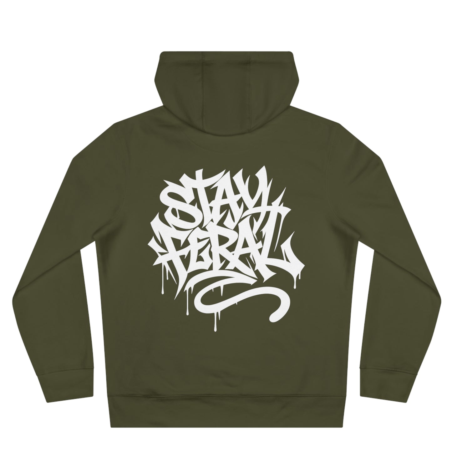 Stay Feral Graffiti Hoodie