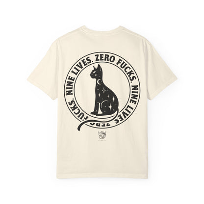 Nine Lives, Zero Fucks Tee