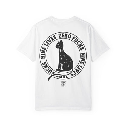Nine Lives, Zero Fucks Tee