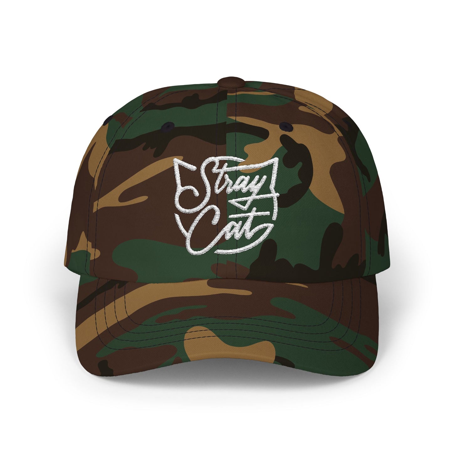 Stray Cat Logo Classic Dad Cap