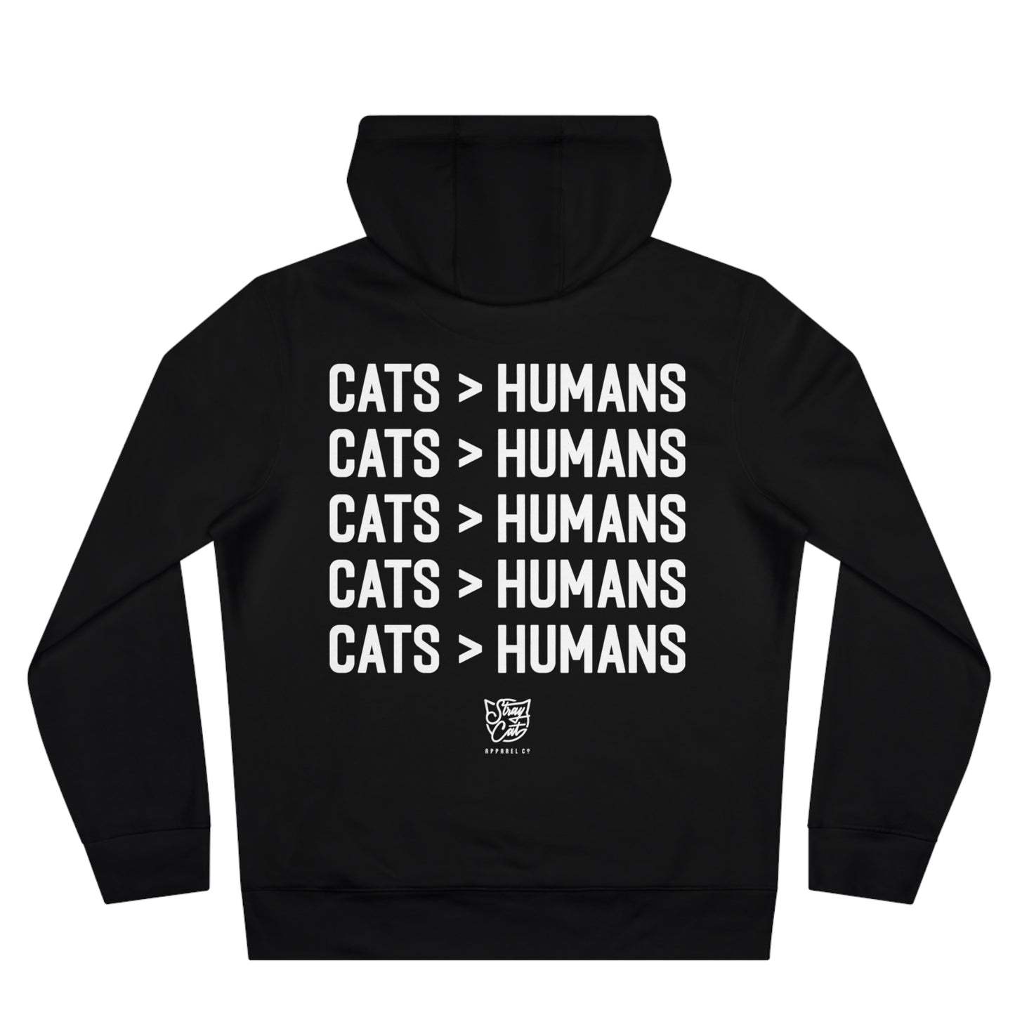Cats > Humans Hoodie