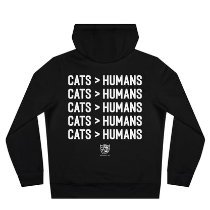 Cats > Humans Hoodie