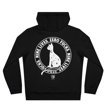 Nine Lives, Zero Fucks Hoodie