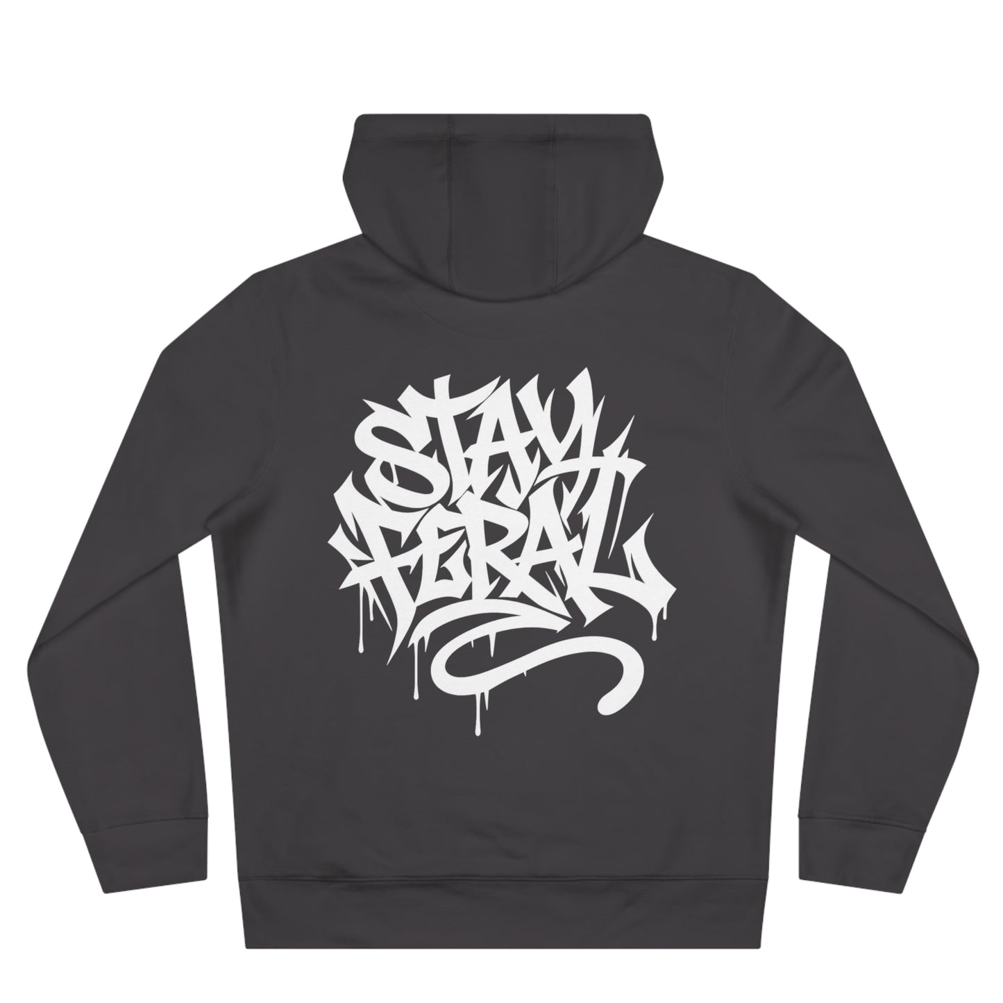 Stay Feral Graffiti Hoodie