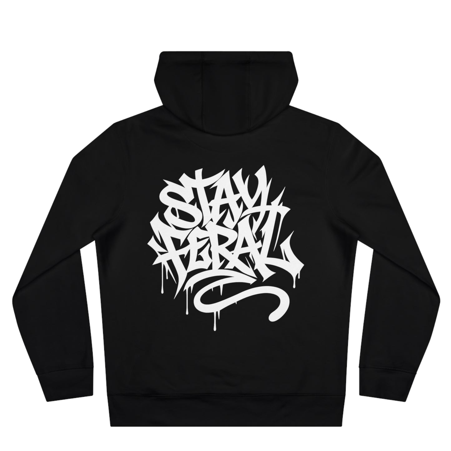 Stay Feral Graffiti Hoodie