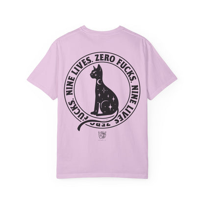 Nine Lives, Zero Fucks Tee