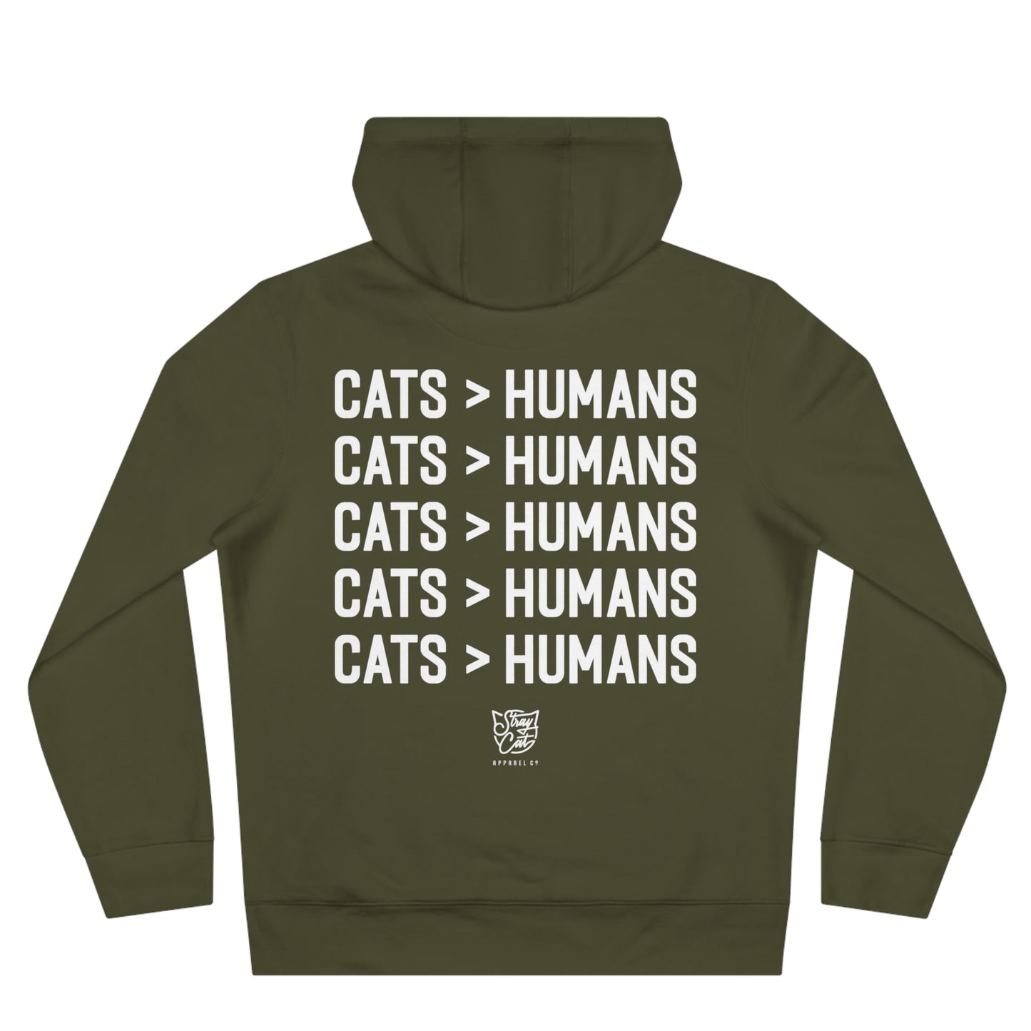Cats > Humans Hoodie