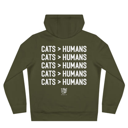 Cats > Humans Hoodie